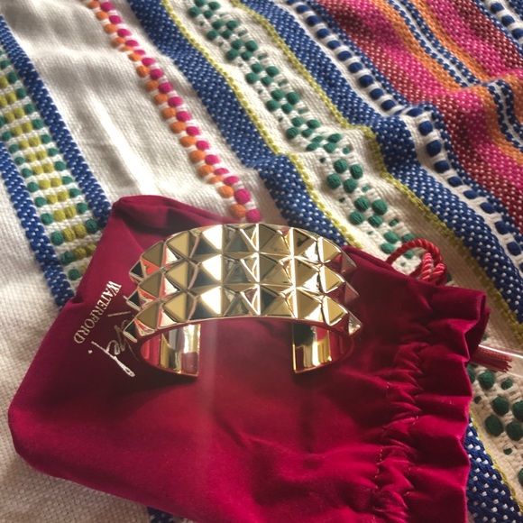 Waterford rebel gold cuff bracelet, NWT - Picture 4 of 6